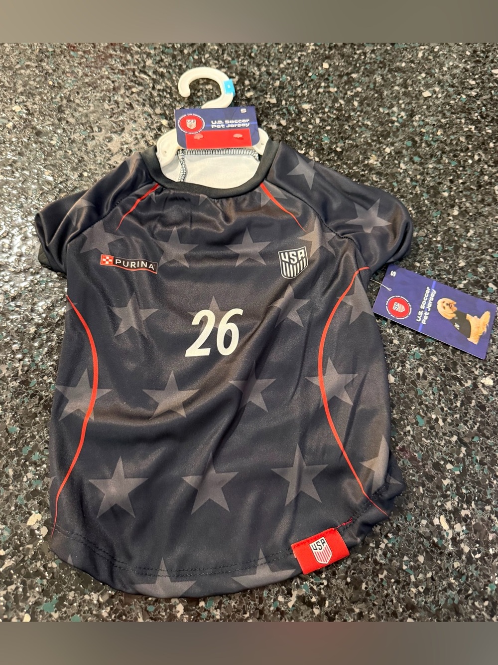 USA Soccer Pet Jersey Large World Cup Dog Sports Size Small NWT